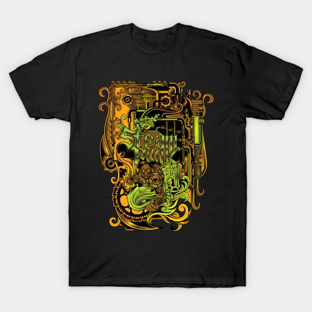 Steampunk T-Shirt by shopofstrange